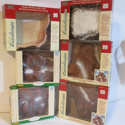 Lemax Landscape Accents With Original Boxes