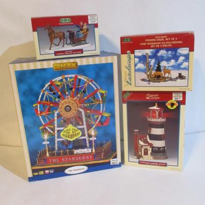 Lemax Landscapes Lighted House Village Collection The Starburst Lot 45