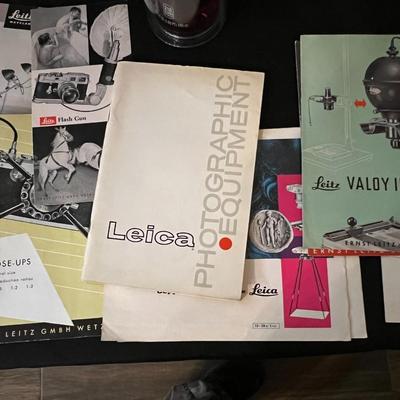 Vintage Leica Manuals & Advertisements