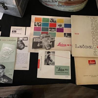 Vintage Leica Manuals & Advertisements