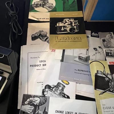 Vintage Leica Manuals & Advertisements