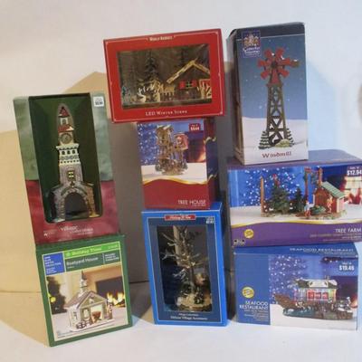 Assortment Of Holiday Buildings