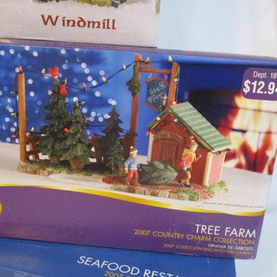 Assortment Of Holiday Buildings