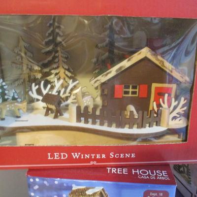 Assortment Of Holiday Buildings