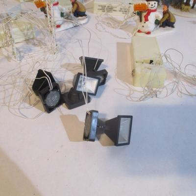 Lemax Battery Operated Vintage Light Up Figures & Christmas Ornaments Lot 52/53 (See All Pictures)