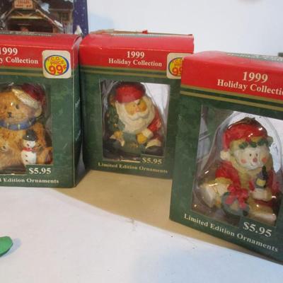 Lemax Battery Operated Vintage Light Up Figures & Christmas Ornaments Lot 52/53 (See All Pictures)
