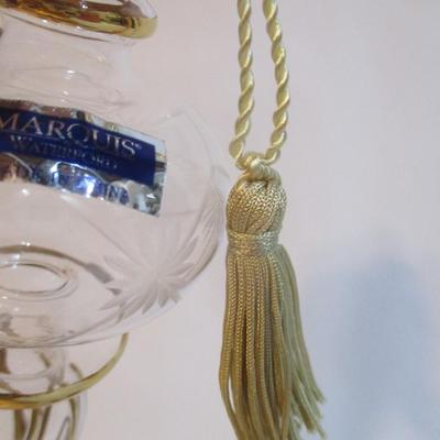 32 - North Avon & Marquis Waterford Glass Ornaments