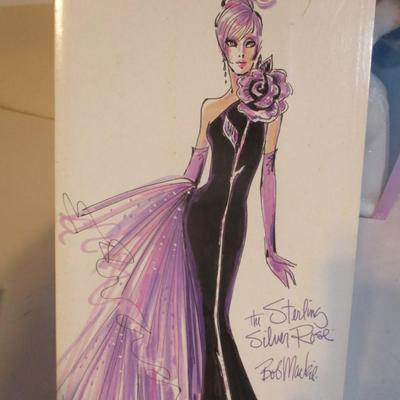 Vintage Barbie Dolls Winter Splender Winter's Reflection The Sterling Silver Rose Bob Mackie Lot 58