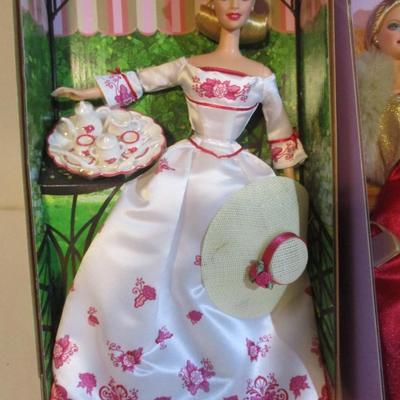 Barbie Dolls Victorian Tea Glamorous Gala & Rose Splendor Lot 63