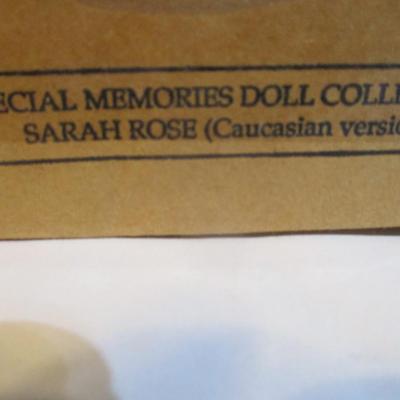 Vintage Avon Special Memories Doll Collection Sarah Rose © 1999 Brand New in Box