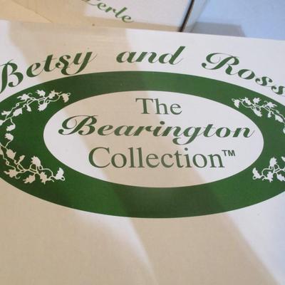 Bearington Bear Collection Autumn Harvester Mrs. Knitter & Pearl Betsy & Ross With Original Boxes
