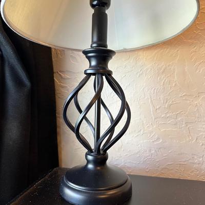 3 DRAWER NIGHT STAND WITH LAMP