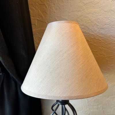3 DRAWER NIGHT STAND WITH LAMP