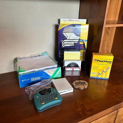 BROTHER LABEL MAKER, COMPUTER SOFTWARE, OFFICE SUPPLIES AND MORE