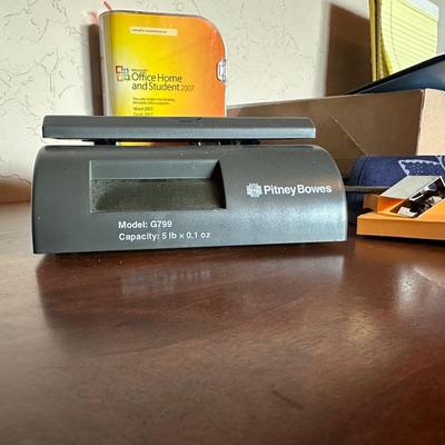 OFFICE SUPPLIES, POSTAGE SCALE, SOFTWARE AND MORE