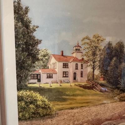 2 FRAMED PRINTS BY BEVERLY YOUNG