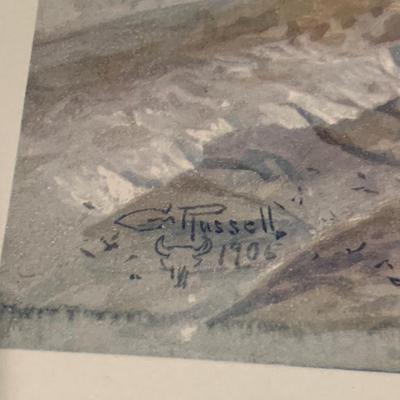 1958 Charles M. Russell Watercolors of the West Print Set