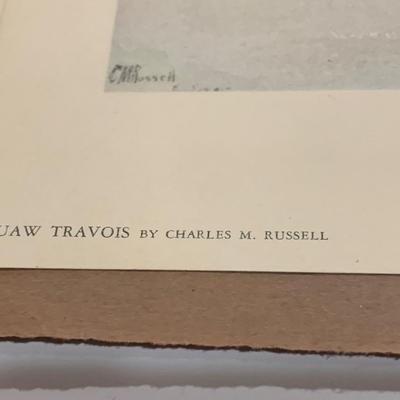 1958 Charles M. Russell Watercolors of the West Print Set