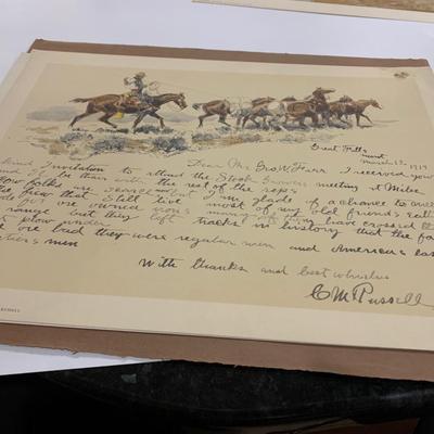 1958 Charles M. Russell Watercolors of the West Print Set