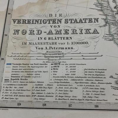 Authentic 1870s Maps of the West Indian Territory