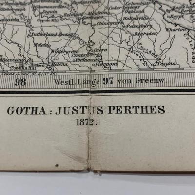 Authentic 1870s Maps of the West Indian Territory