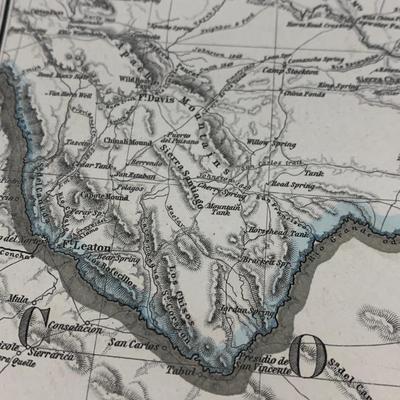 Authentic 1870s Maps of the West Indian Territory