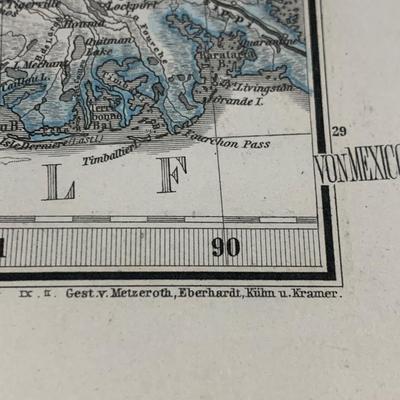 Authentic 1870s Maps of the West Indian Territory