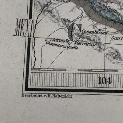 Authentic 1870s Maps of the West Indian Territory
