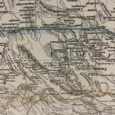 Authentic 1870s Maps of the West Indian Territory