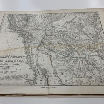 Authentic 1870s Maps of the West Indian Territory
