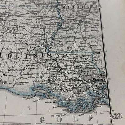 Authentic 1870s Maps of the West Indian Territory