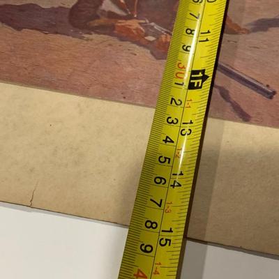 1909 Remingtons For Best Paintings Early Color Litho Folio