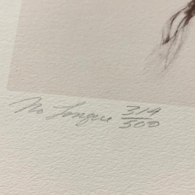 FOUR Signed/Numbered Native American Western Sketches