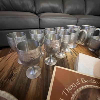 Wisna Pewter Mugs/Cups