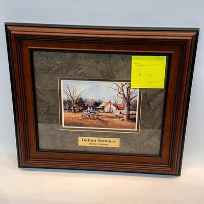 Indian Summer Jack Deloney - No Sign 16.5x15”