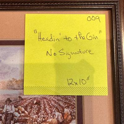 Headin’ to the Gin by Jack Deloney No signature 12x10”
