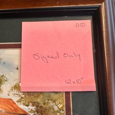 Jack Deloney signed only 12x10”