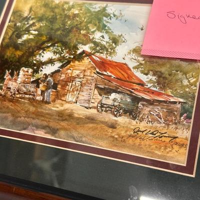 Jack Deloney signed only 12x10”