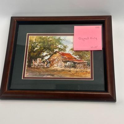 Jack Deloney signed only 12x10”