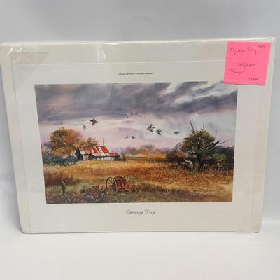 Opening Day by Jack Deloney 143/5000 Bayer Commission 18x14