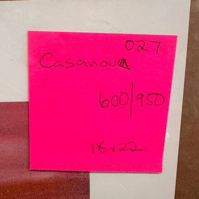 Casanova by Jack Deloney 600/950 unframed 18x22