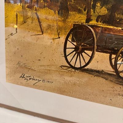 Noonday Sun by Jack Deloney 9/1000 unframed 19x23.5