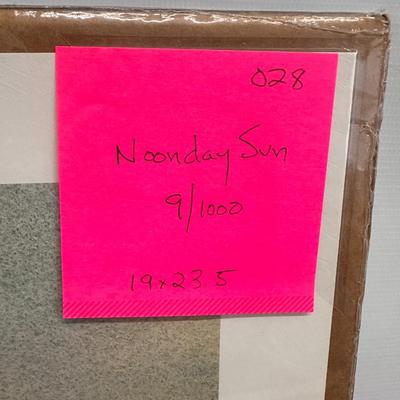 Noonday Sun by Jack Deloney 9/1000 unframed 19x23.5