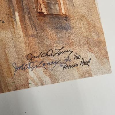Tuscany Rose by Jack Deloney 1/50 Artist’s Proof 16x18 unframed