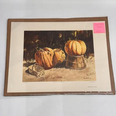 Super Pumpkin by Jack Deloney 990/1000 unframed 25x19