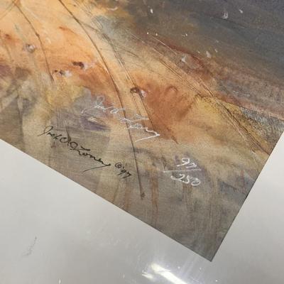 Edge of Town by Jack Deloney 97/250 unframed 24x16