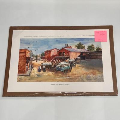 Edge of Town by Jack Deloney 97/250 unframed 24x16