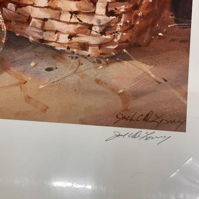 Welcome by Jack Deloney 550/2250 unframed 21x19