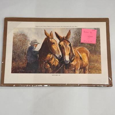 Hitchin’ Up by Jack Deloney 9/500 unframed 20x12.75