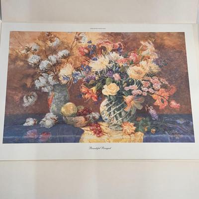 Bountiful Bouquet (Bayer) by Jack Deloney 3040/6000 unframed 31x23